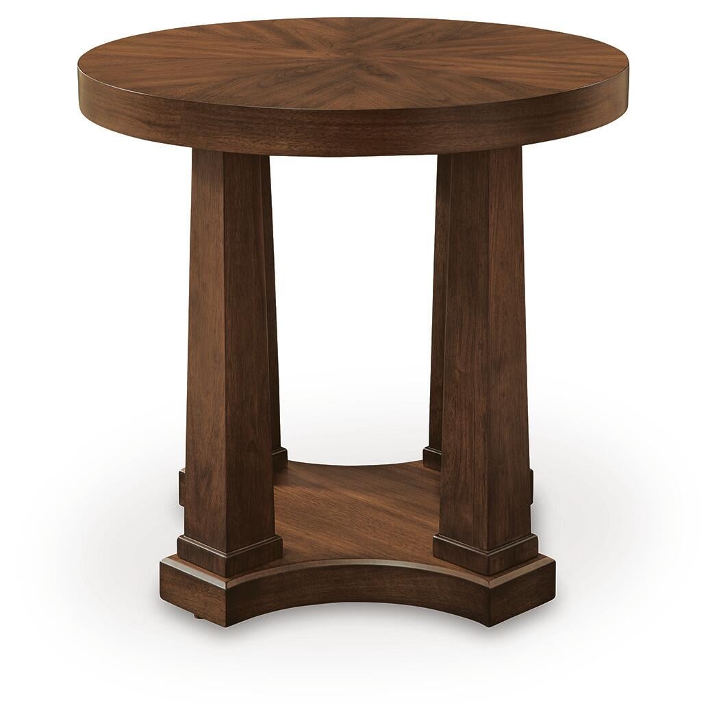 Rustic Plains Round End Table Signature Design by Ashley®