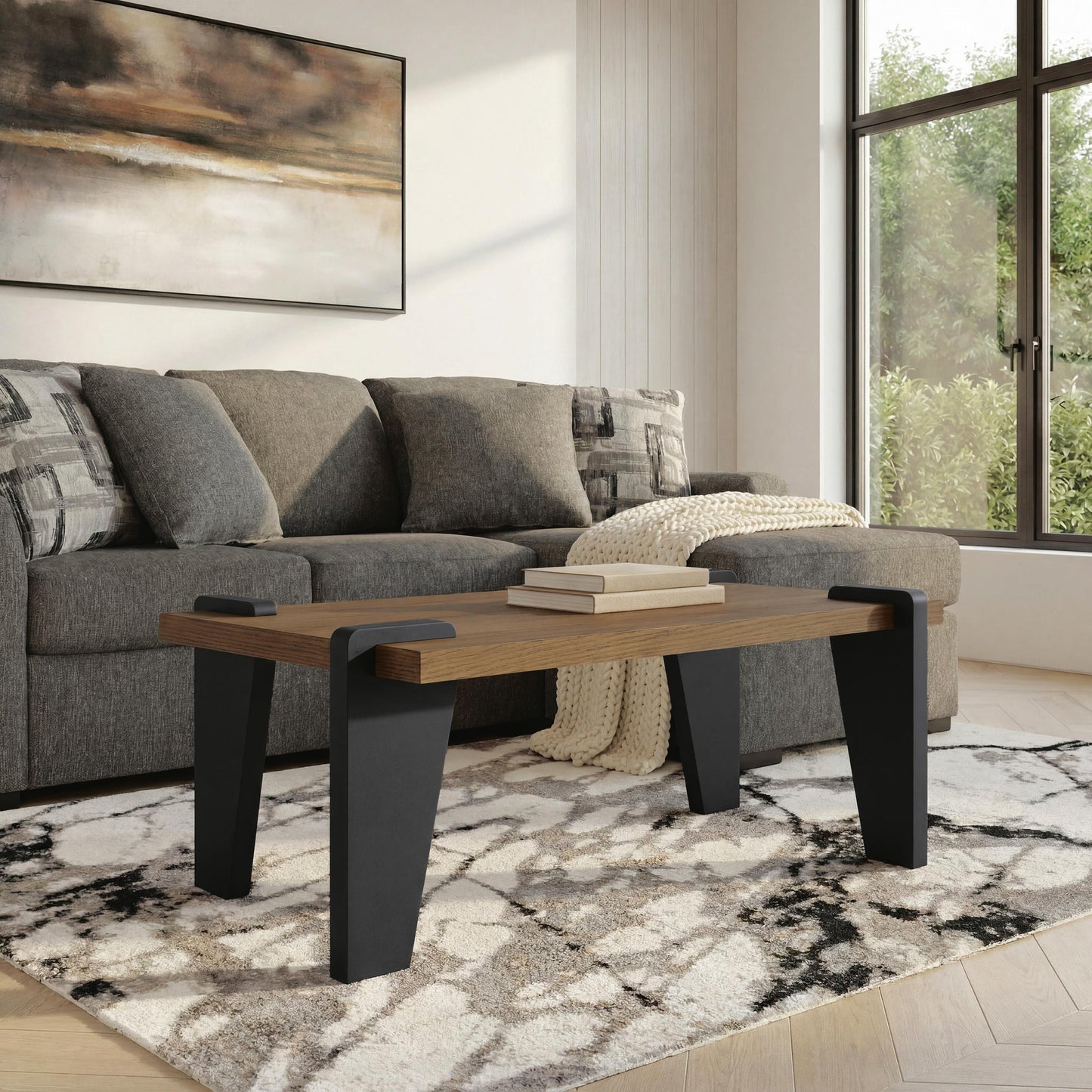 Weathermore Rectangular Cocktail Table Signature Design by Ashley®