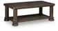 Bannette Rectangular Cocktail Table Signature Design by Ashley®