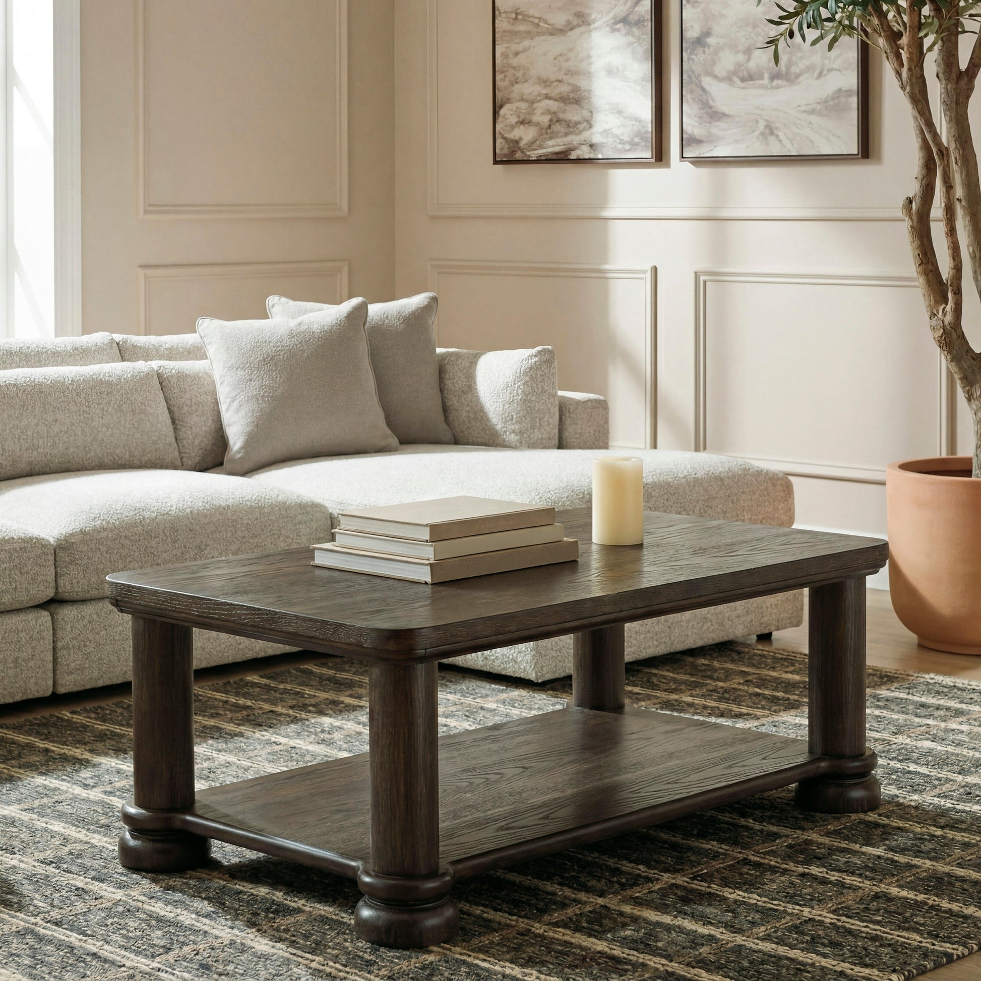 Bannette Rectangular Cocktail Table Signature Design by Ashley®