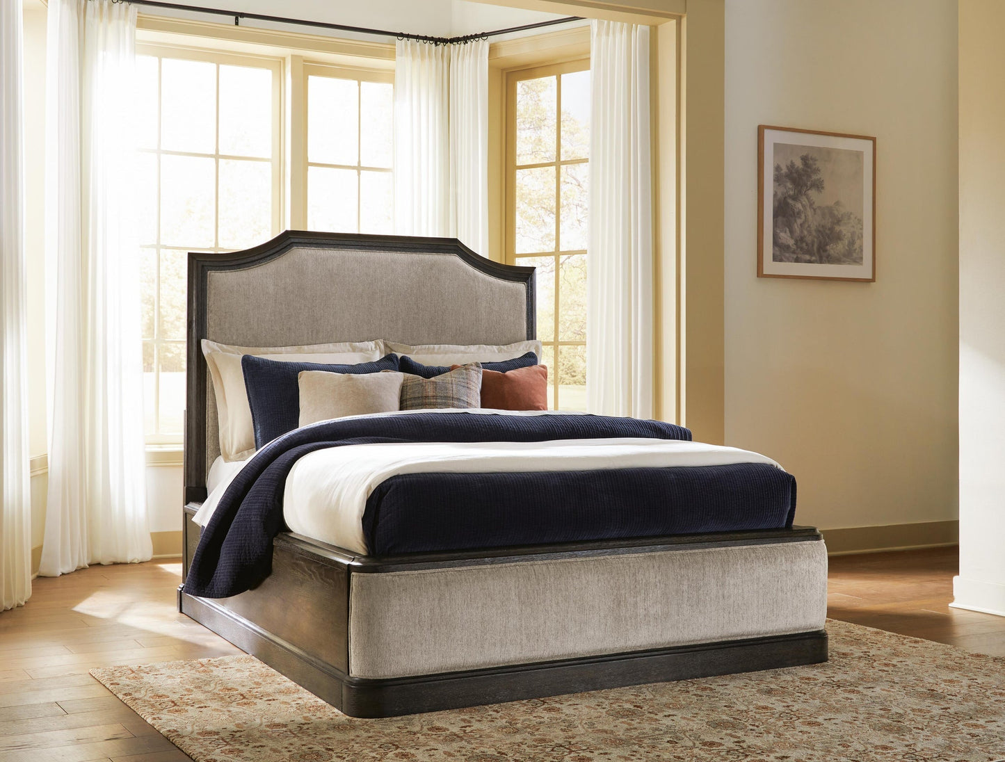 Wickenger  Upholstered Panel Bed Signature Design by Ashley®