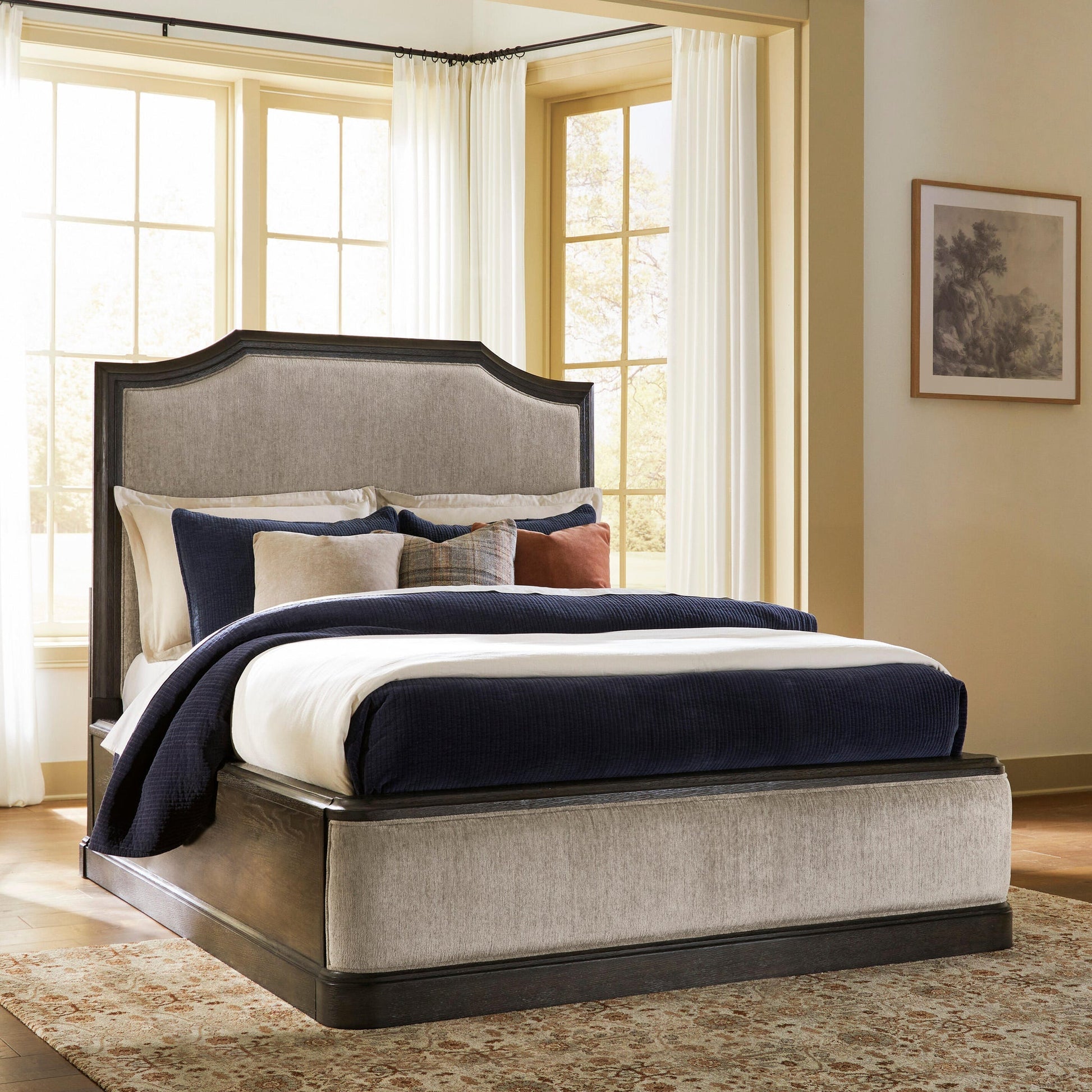 Wickenger  Upholstered Panel Bed Signature Design by Ashley®