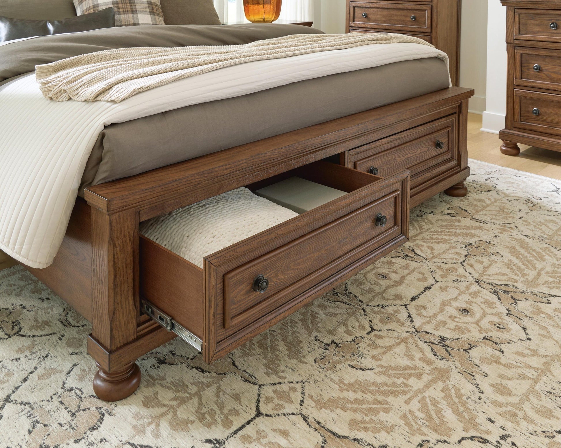 Zackaryn  Sleigh Storage Bed Signature Design by Ashley®