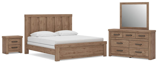 Garistyn  Panel Bed. Dresser, Mirror And Nightstand Signature Design by Ashley®