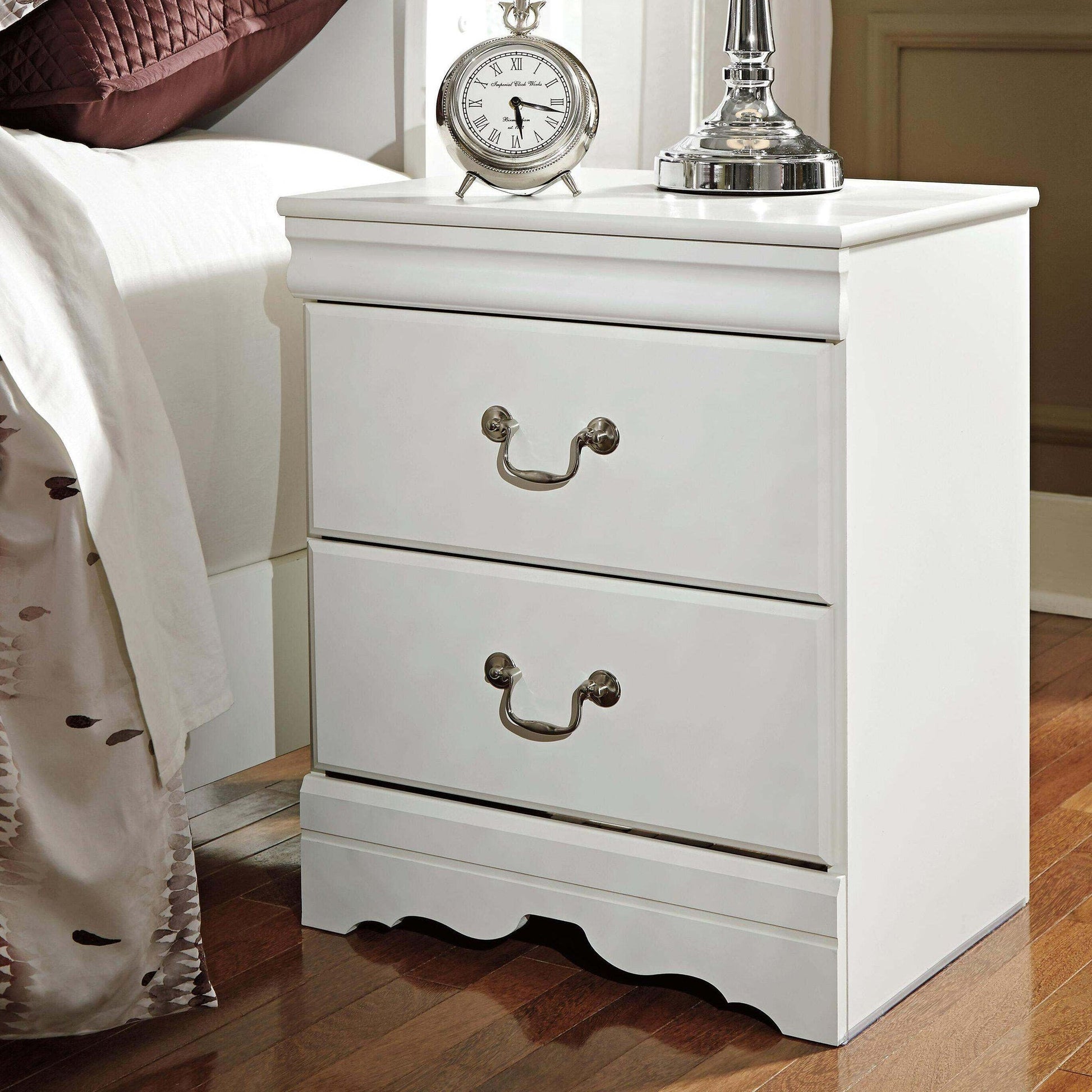 Anarasia Two Drawer Night Stand Signature Design by Ashley®