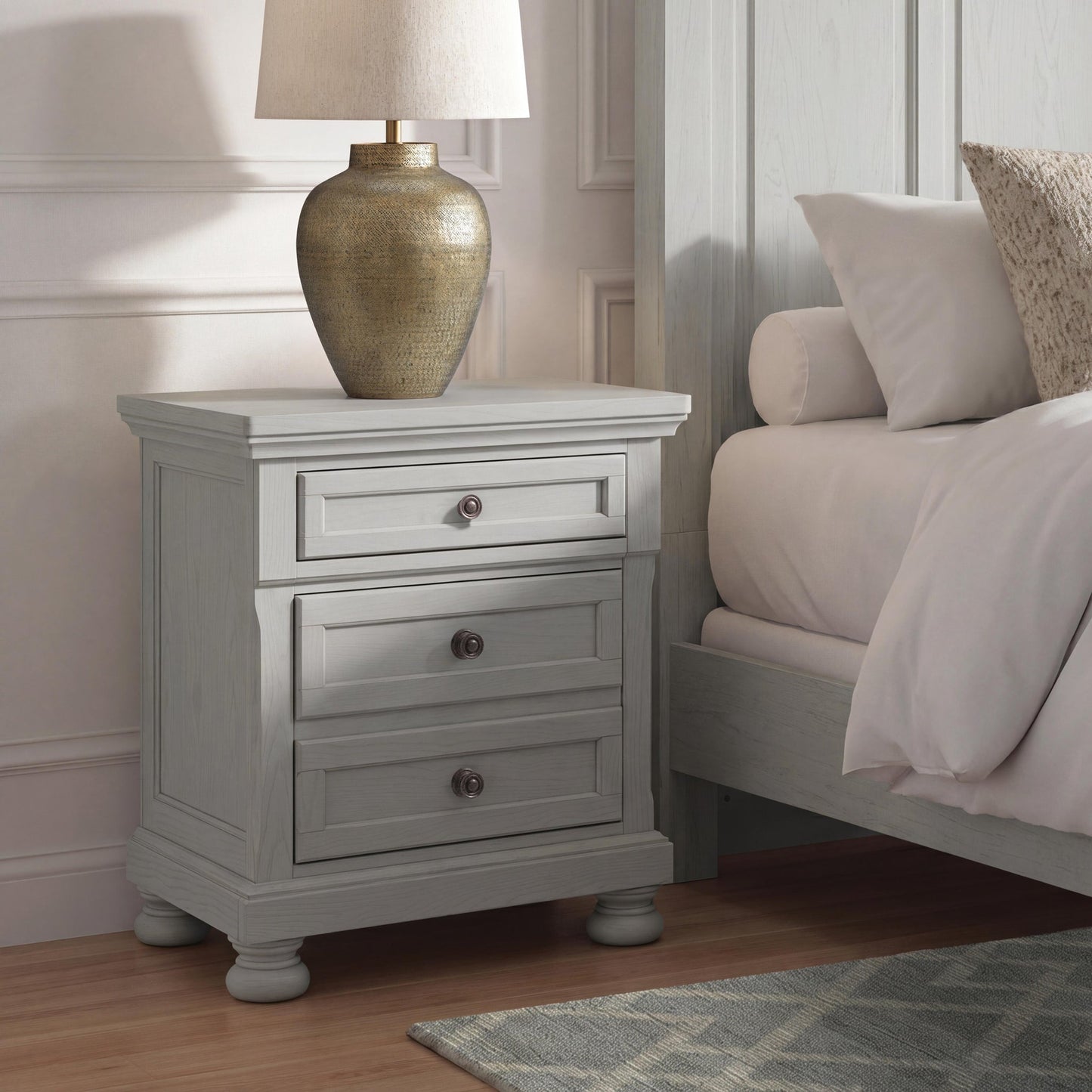 Robbinsdale Two Drawer Night Stand Signature Design by Ashley®
