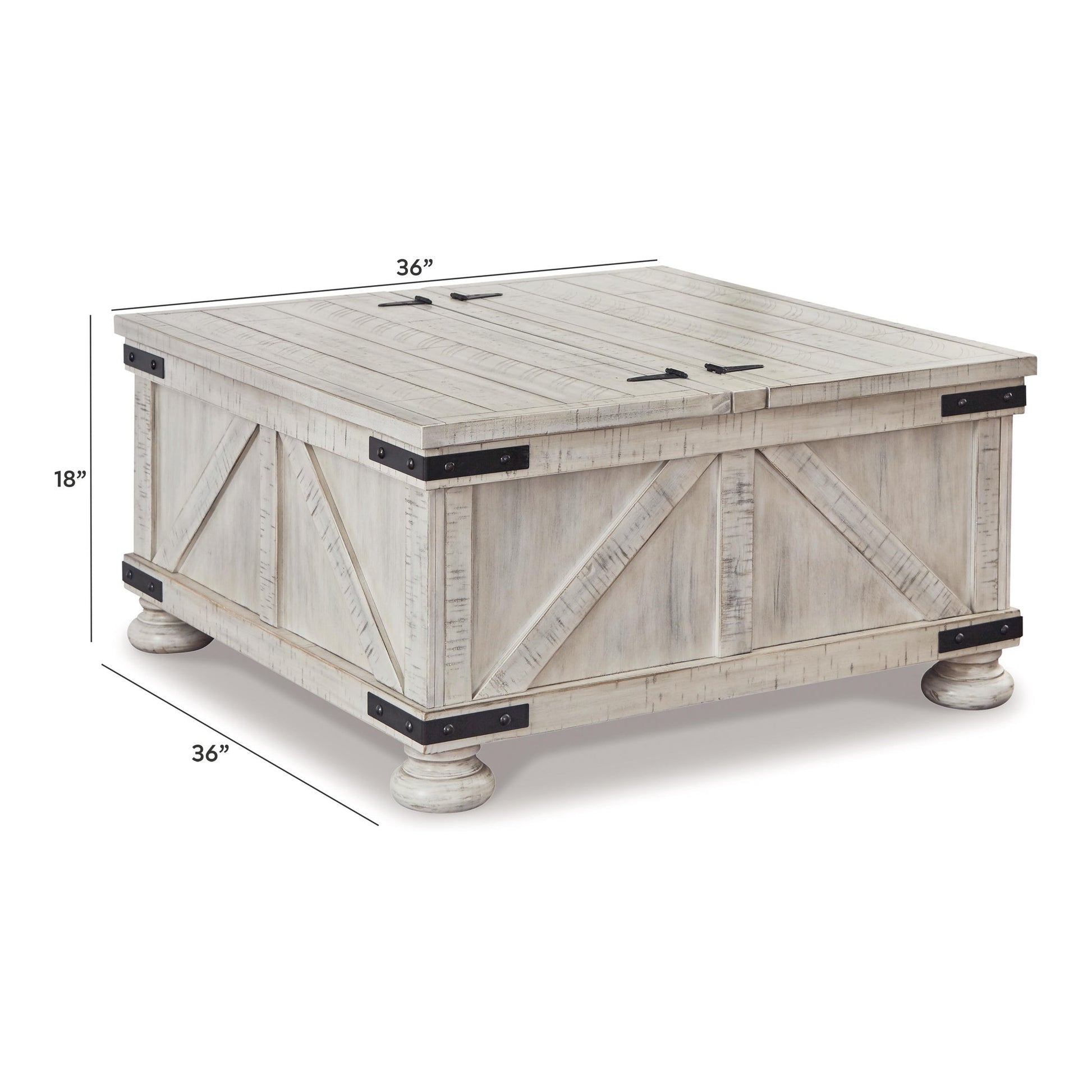 Carynhurst Cocktail Table with Storage Signature Design by Ashley®