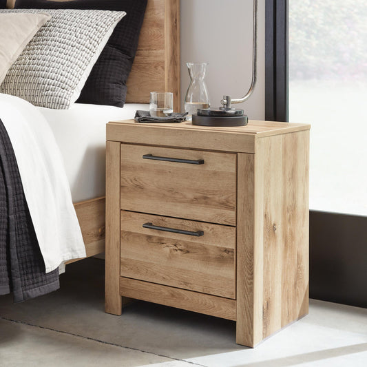 Hyanna Two Drawer Night Stand Signature Design by Ashley®
