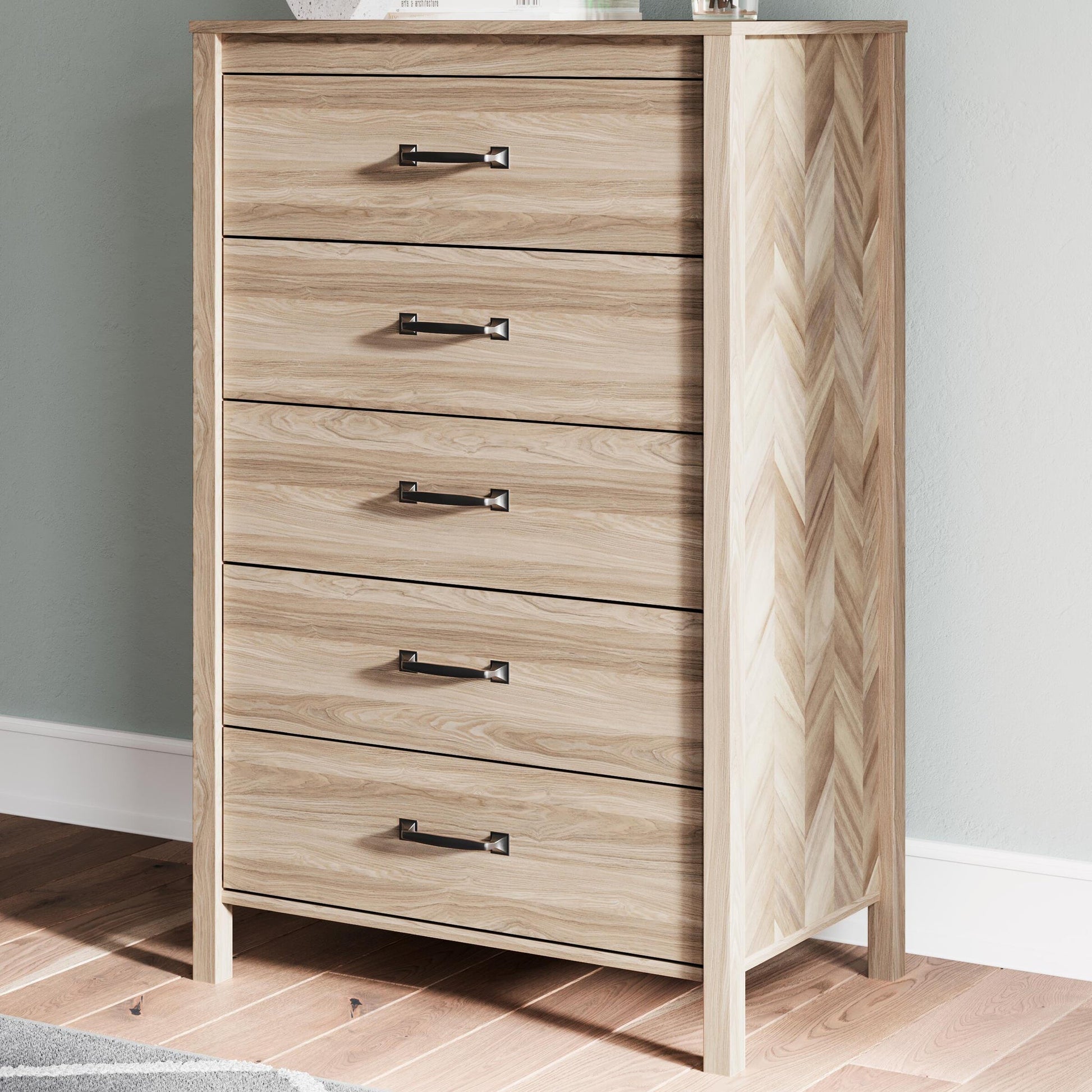 Battelle Five Drawer Chest Signature Design by Ashley®
