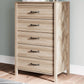 Battelle Five Drawer Chest Signature Design by Ashley®