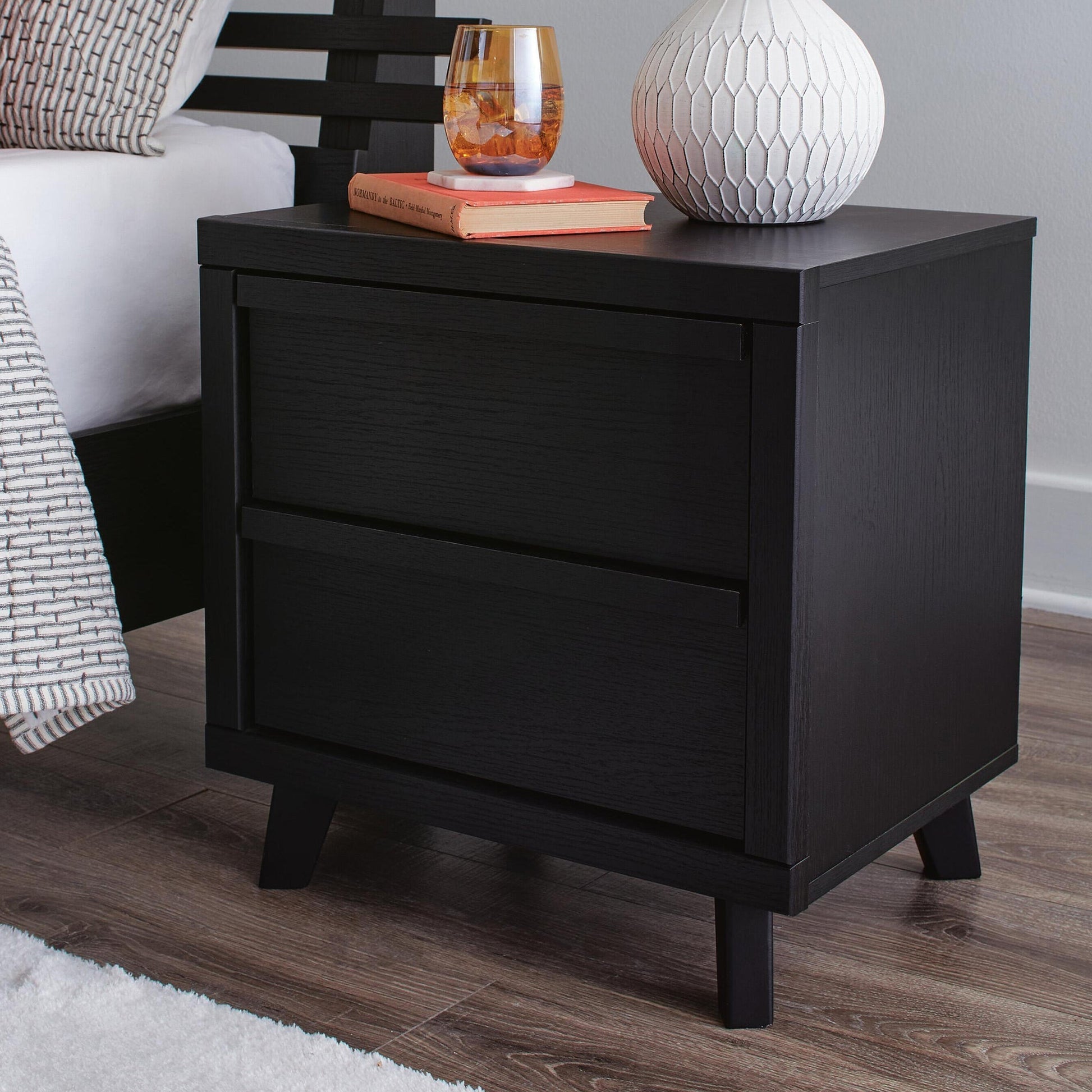 Danziar Two Drawer Night Stand Signature Design by Ashley®