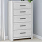 Cayboni Five Drawer Chest Signature Design by Ashley®