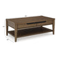 Roanhowe Rectangular Cocktail Table Signature Design by Ashley®