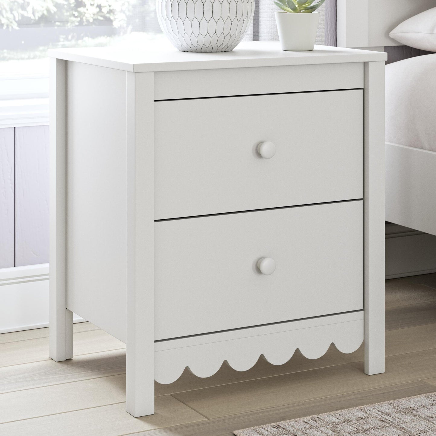 Hallityn Two Drawer Night Stand Signature Design by Ashley®