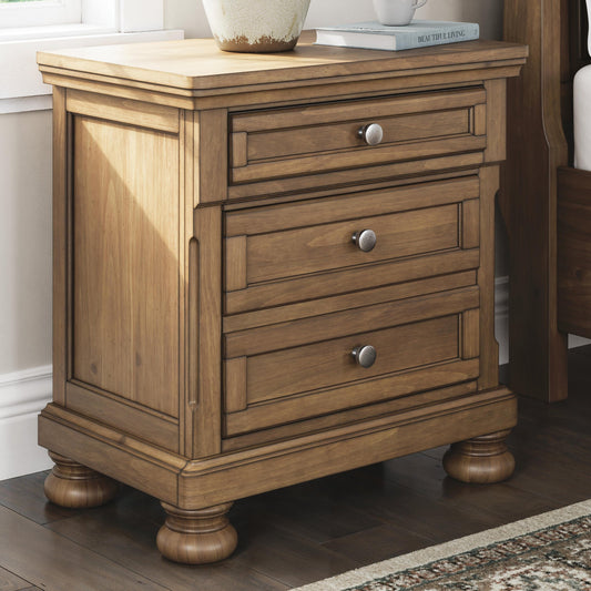 Feddinger Two Drawer Night Stand Signature Design by Ashley®
