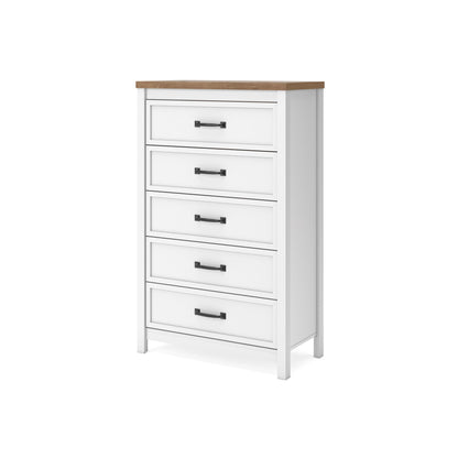 Kerisden Five Drawer Chest Signature Design by Ashley®
