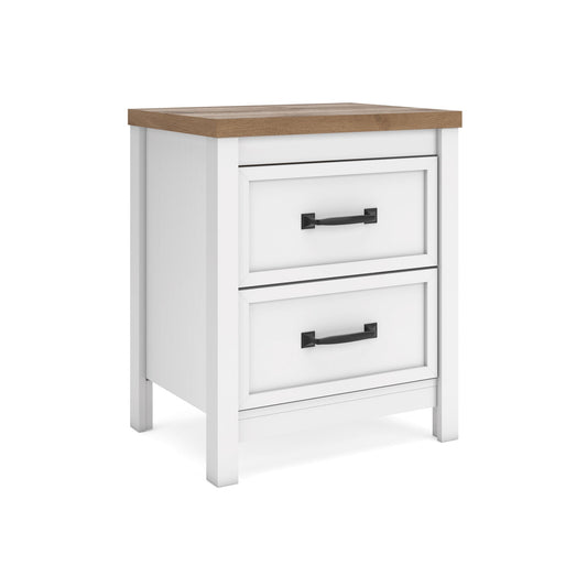 Kerisden Two Drawer Night Stand Signature Design by Ashley®