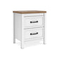 Kerisden Two Drawer Night Stand Signature Design by Ashley®