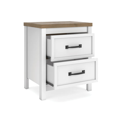 Kerisden Two Drawer Night Stand Signature Design by Ashley®