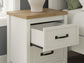 Kerisden Two Drawer Night Stand Signature Design by Ashley®