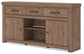 Garistyn XL TV Stand w/Fireplace Option Signature Design by Ashley®