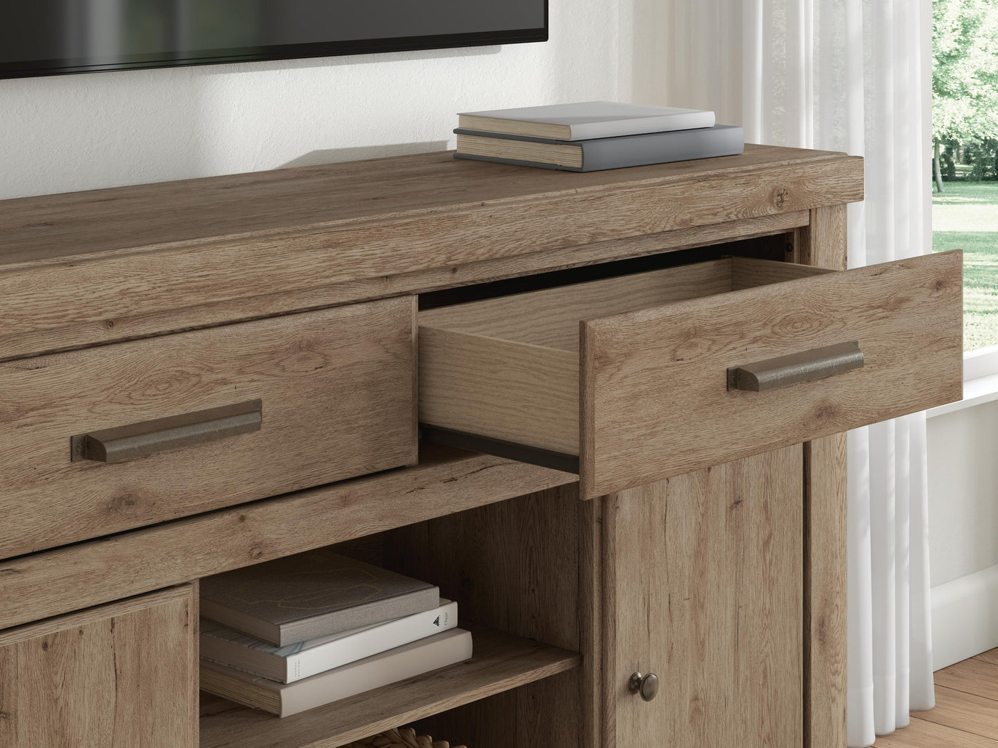Garistyn LG TV Stand w/Fireplace Option Signature Design by Ashley®