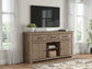 Garistyn XL TV Stand w/Fireplace Option Signature Design by Ashley®