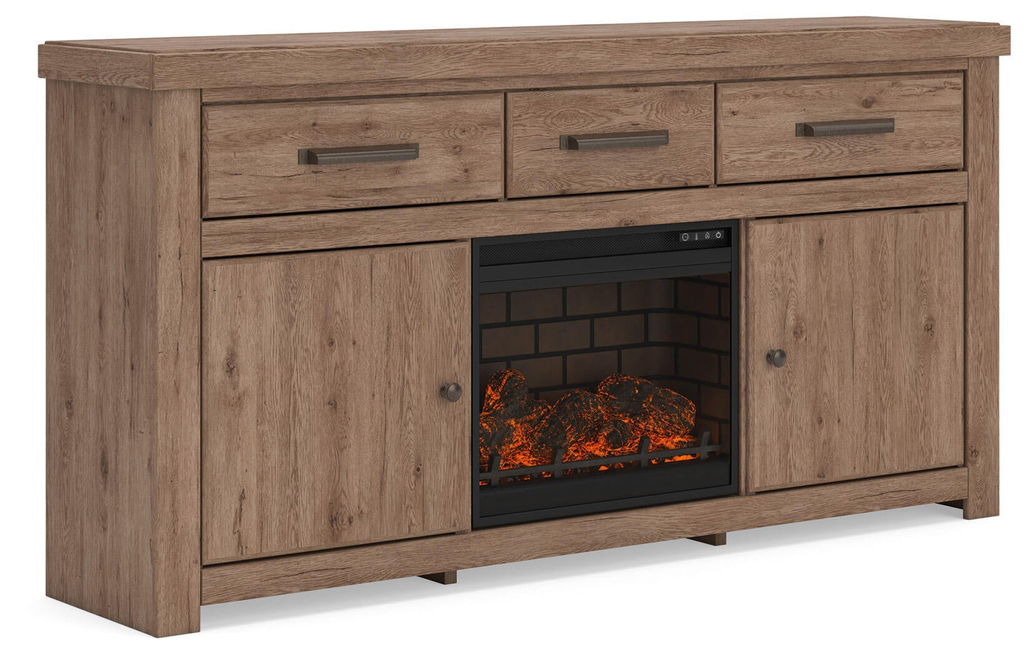 Garistyn 73" TV Stand with Electric Fireplace Signature Design by Ashley®