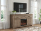 Garistyn 73" TV Stand with Electric Fireplace Signature Design by Ashley®