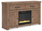 Garistyn 62" TV Stand with Electric Fireplace Signature Design by Ashley®