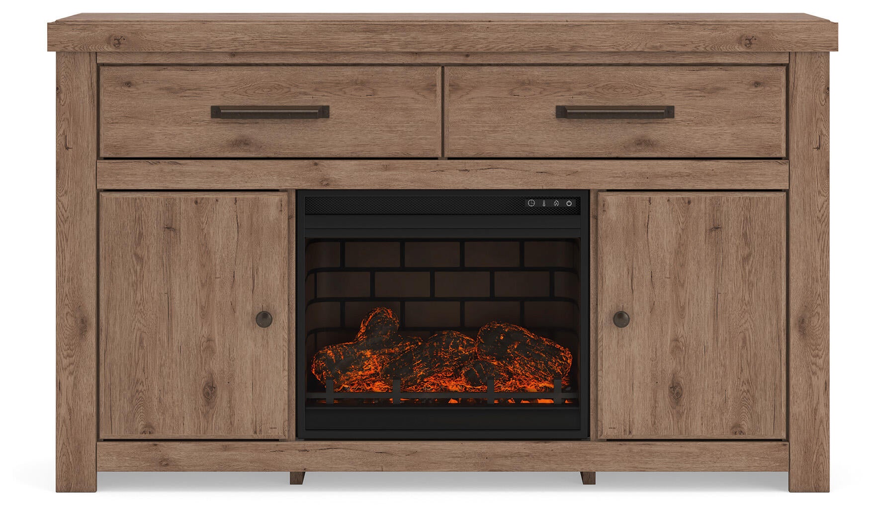 Garistyn 62" TV Stand with Electric Fireplace Signature Design by Ashley®