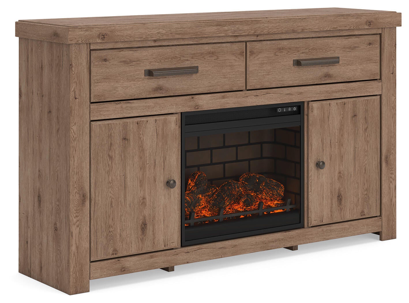 Garistyn 62" TV Stand with Electric Fireplace Signature Design by Ashley®