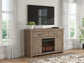 Garistyn 62" TV Stand with Electric Fireplace Signature Design by Ashley®