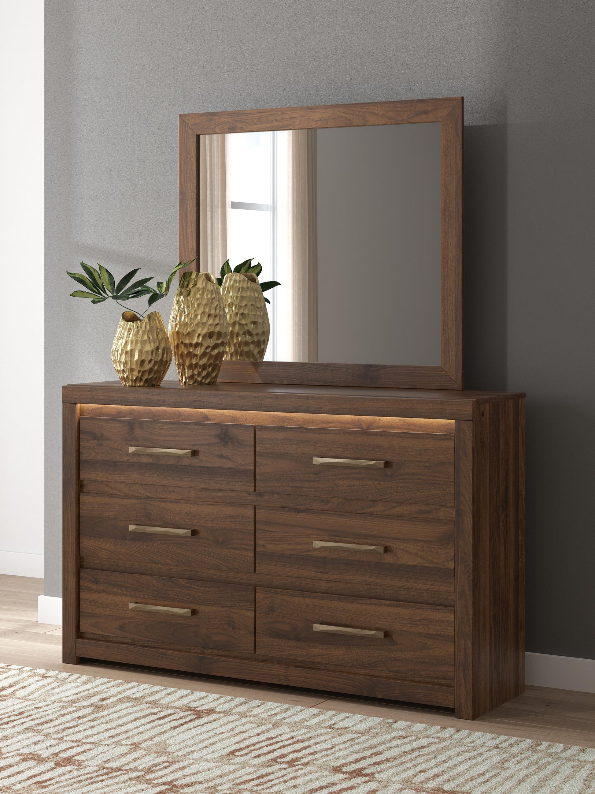 Janfyn Dresser and Mirror Signature Design by Ashley®
