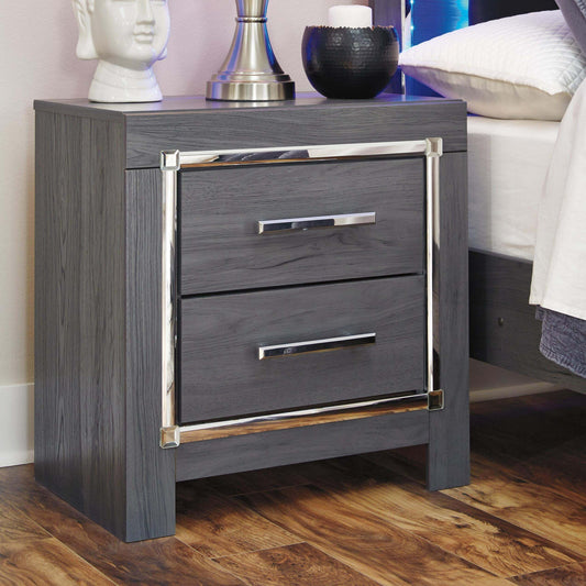 Lodanna Two Drawer Night Stand Signature Design by Ashley®