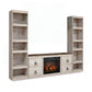 Willowton 3-Piece Entertainment Center with Electric Fireplace Signature Design by Ashley®