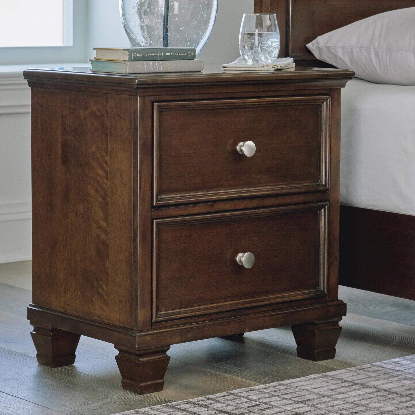 Danabrin Two Drawer Night Stand Signature Design by Ashley®