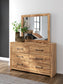 Maystonna Dresser and Mirror Signature Design by Ashley®