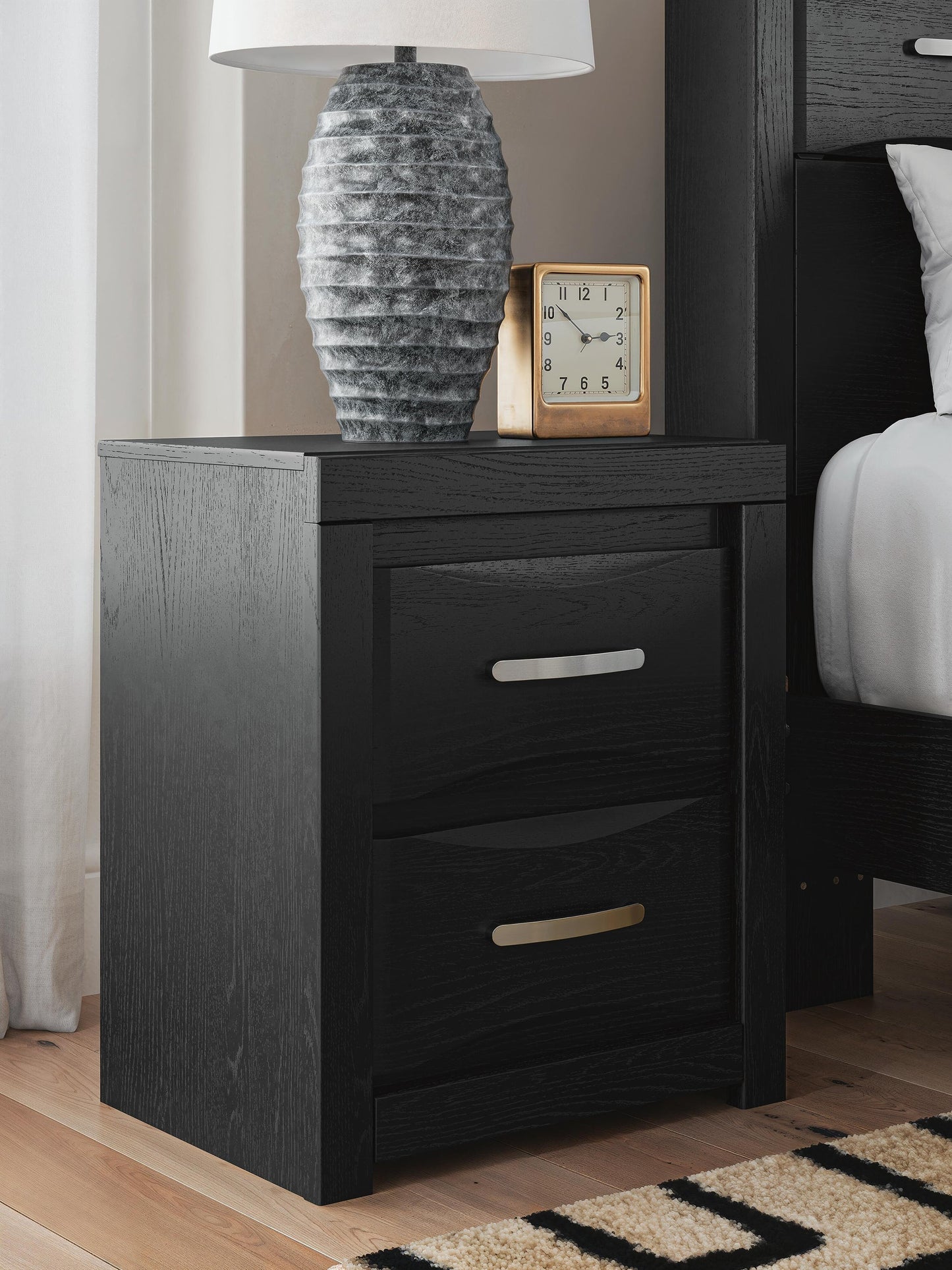Stabotta Two Drawer Night Stand Signature Design by Ashley®