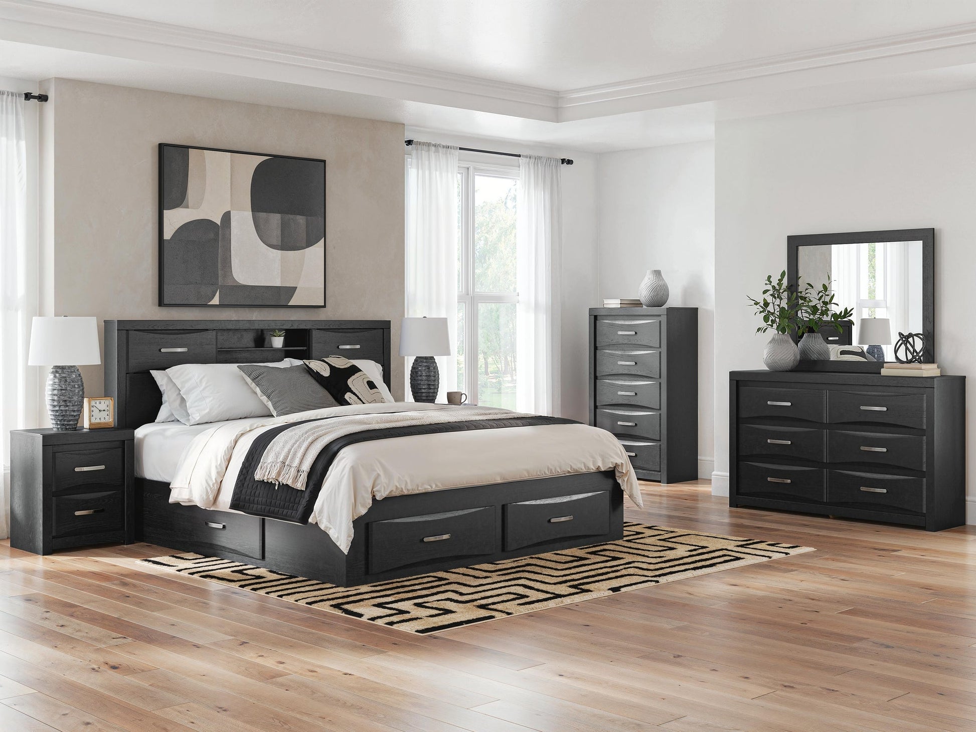 Stabotta Two Drawer Night Stand Signature Design by Ashley®