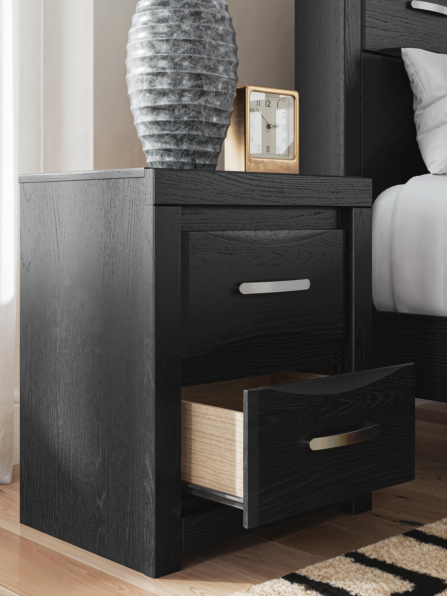 Stabotta Two Drawer Night Stand Signature Design by Ashley®