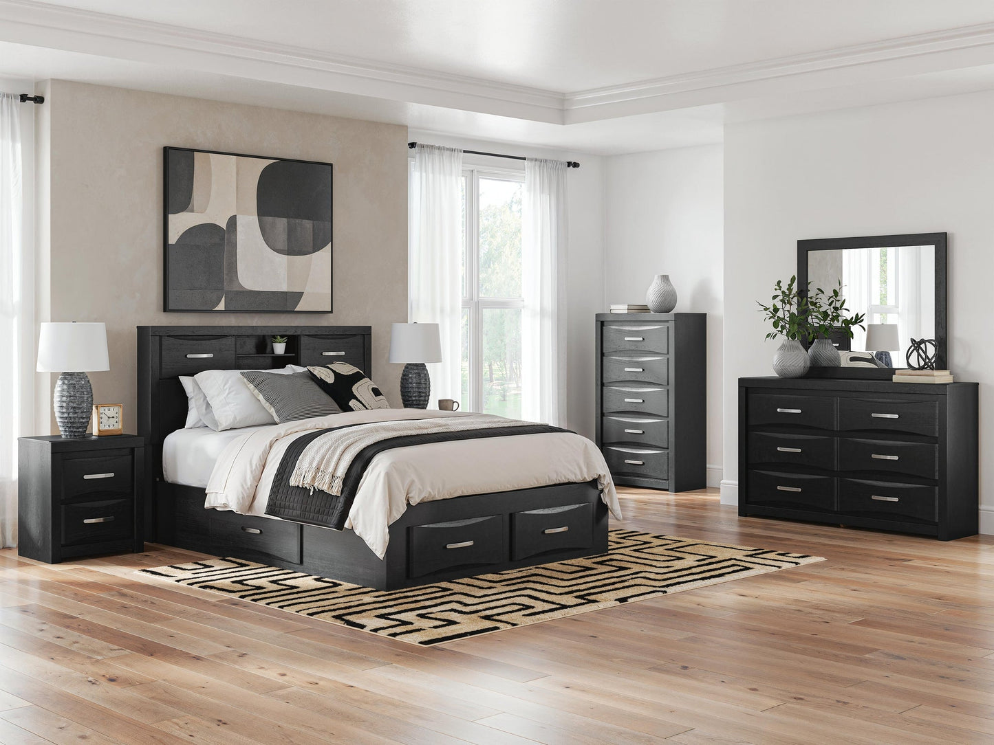 Stabotta  Bookcase Bed With Storage Signature Design by Ashley®