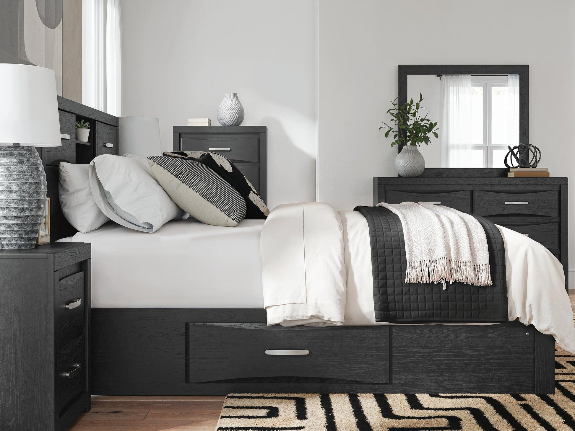 Stabotta  Bookcase Bed With Storage Signature Design by Ashley®