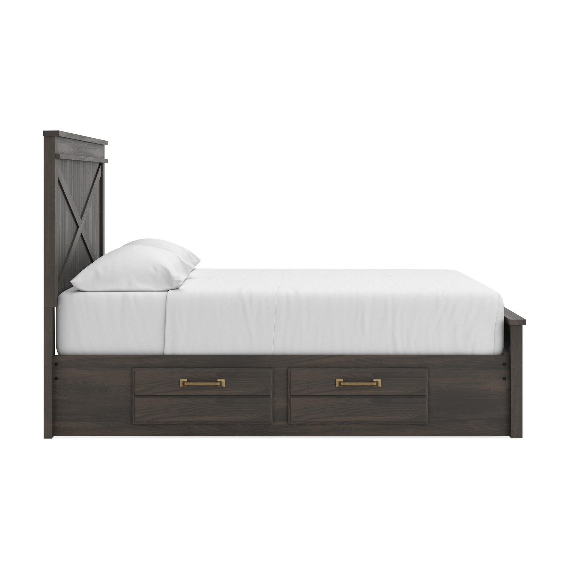Vonitta Bay  Panel Platform Bed With Storage Signature Design by Ashley®