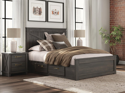 Vonitta Bay  Panel Bed With 2 Sided Storage Signature Design by Ashley®