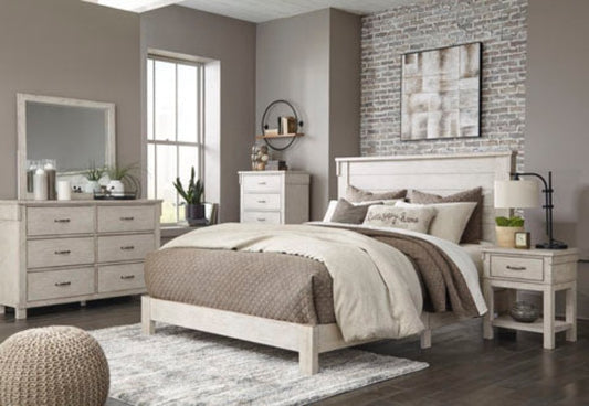 B434-82 Signature Design by Ashley Bedroom Hollentown King Panel Bedroom Set Ashley Furniture