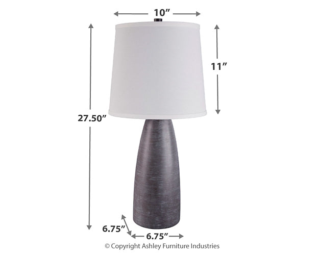 Shavontae Poly Table Lamp (2/CN) Signature Design by Ashley®