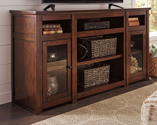 Harpan XL TV Stand w/Fireplace Option Signature Design by Ashley®