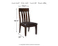 Haddigan Dining UPH Side Chair (2/CN) Signature Design by Ashley®