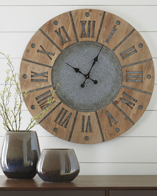 Payson Wall Clock Signature Design by Ashley®